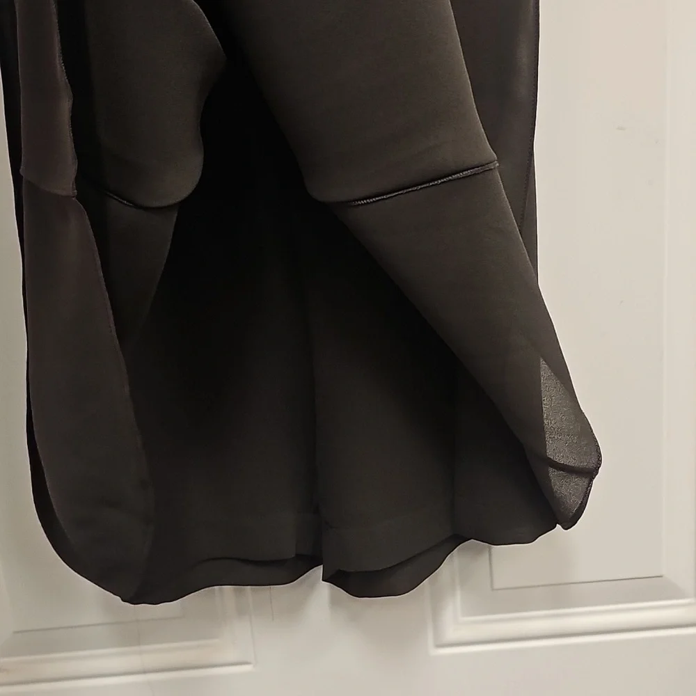Chocolate, Office, Luxury, Designer, Midi, Women's, Skirt, France, Formal, Chic